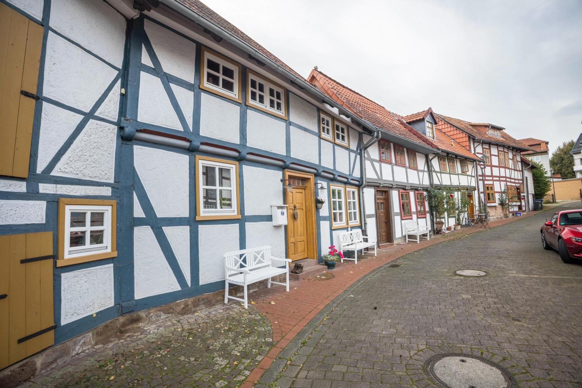 Ferienwohnung Knopf Hardegsen Bagian luar foto